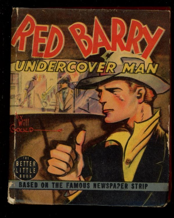 Red Barry Undercover Man - Will Gould - #1426 - VG - Whitman Publishing