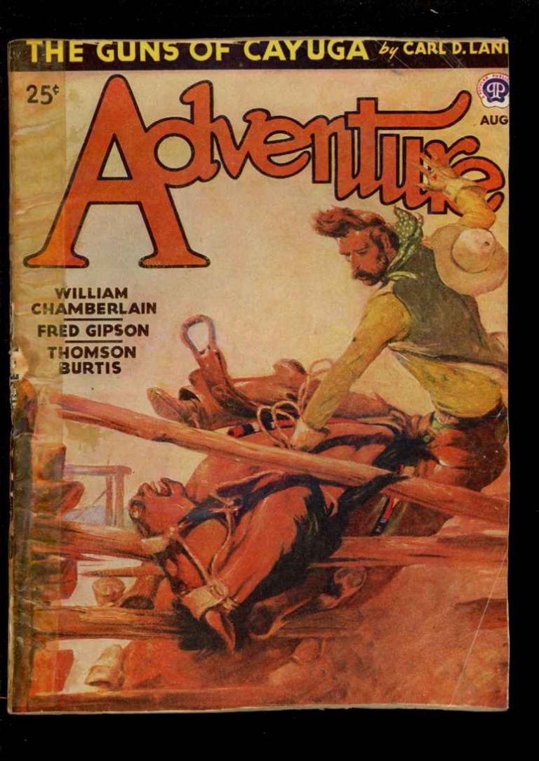 Adventure - 08/45 - Condition: FA-G - Popular Publications