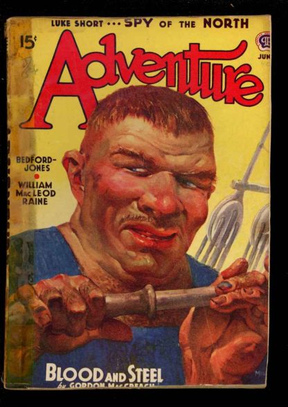 Adventure - 06/40 - Condition: FA-G - Popular Publications