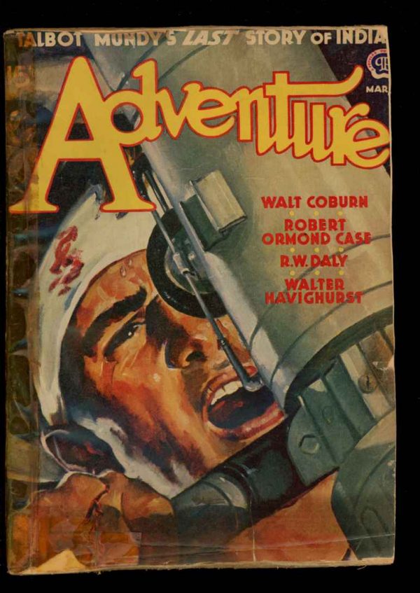 Adventure - 03/41 - Condition: FA-G - Popular Publications