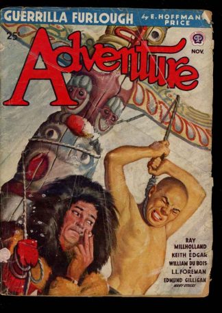 Adventure - 11/44 - Condition: G-VG - Popular Publications