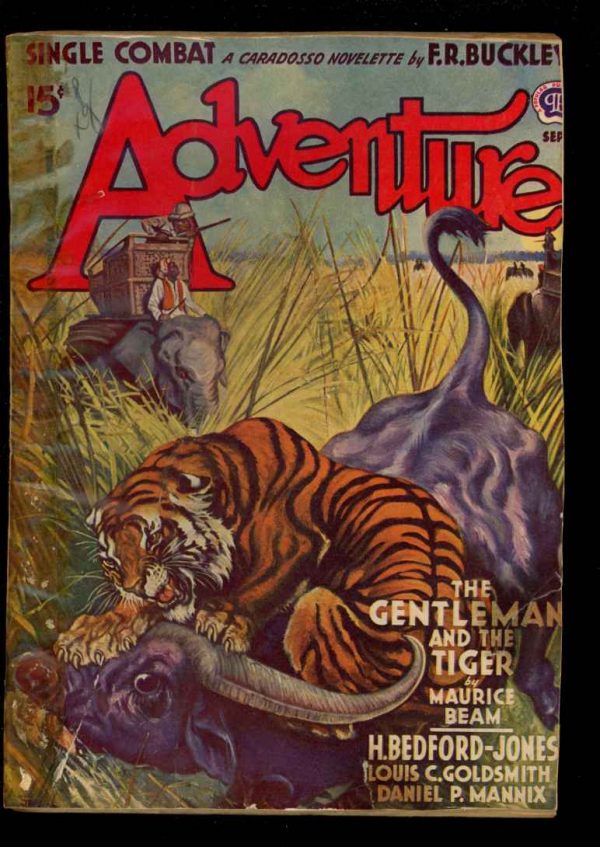 Adventure - 09/41 - Condition: FA-G - Popular Publications