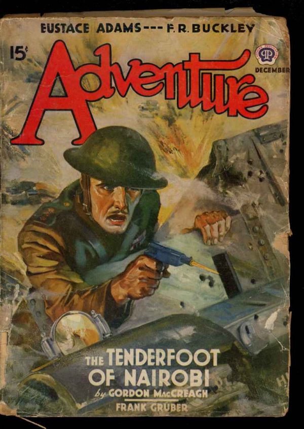 Adventure - 12/40 - Condition: G - Popular Publications