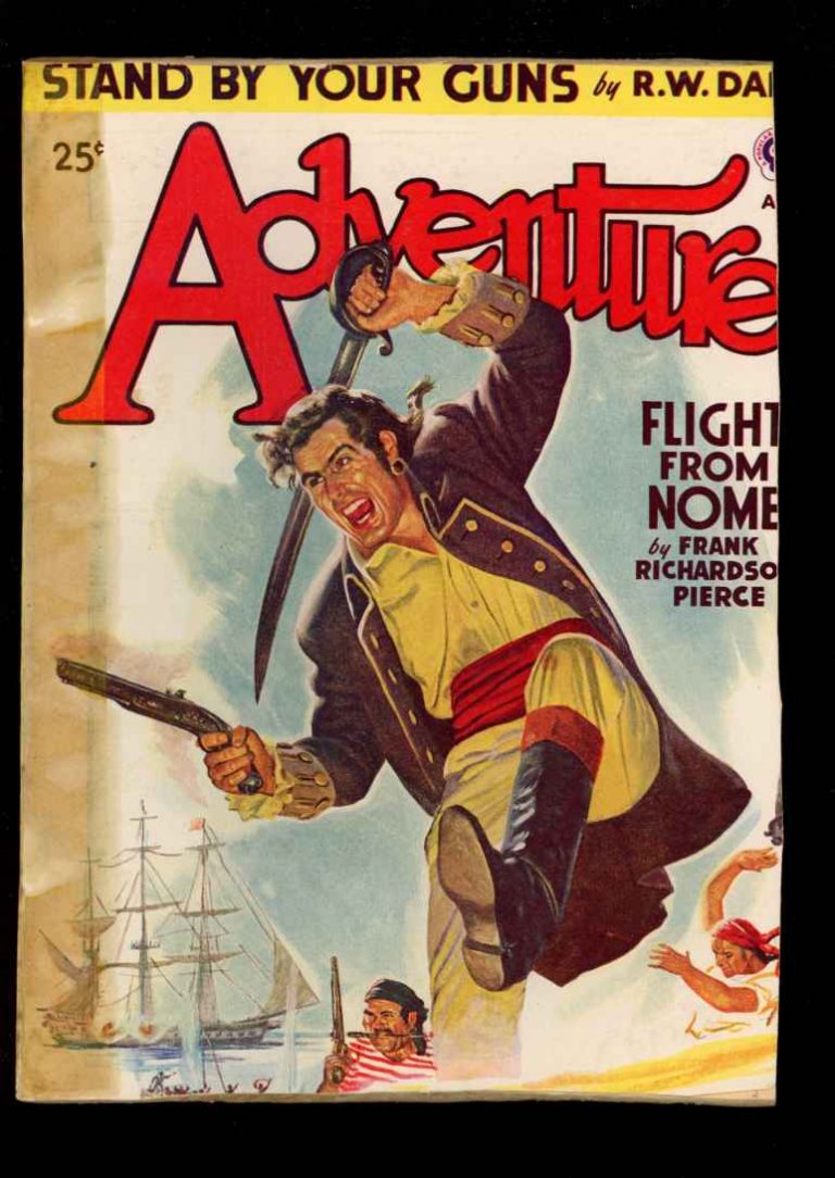 Adventure - 08/47 - Condition: FA-G - Popular Publications