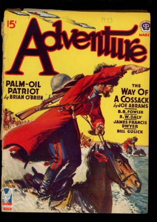Adventure - 03/43 - Condition: PR - Popular Publications