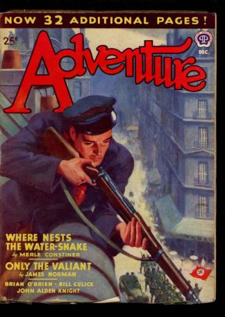 Adventure - 12/43 - Condition: G - Popular Publications