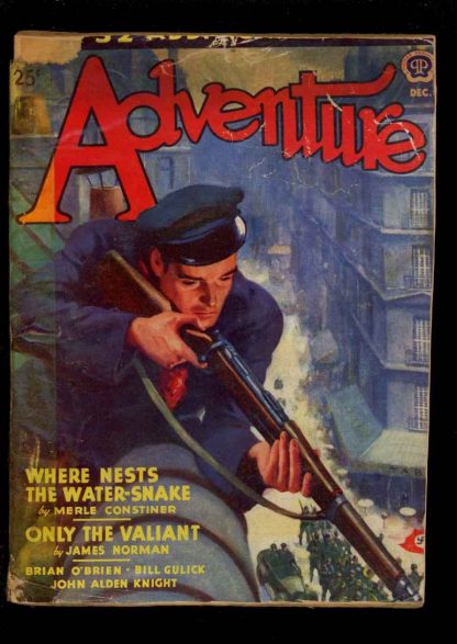 Adventure - 12/43 - Condition: FA-G - Popular Publications