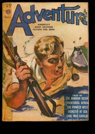Adventure - 11/49 - Condition: FA-G - Popular Publications
