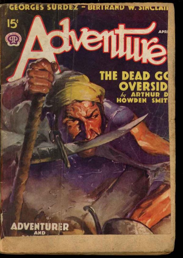 Adventure - 04/38 - Condition: FA - Popular Publications
