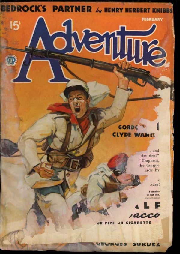 Adventure - 02/36 - Condition: PR-FA - Popular Publications