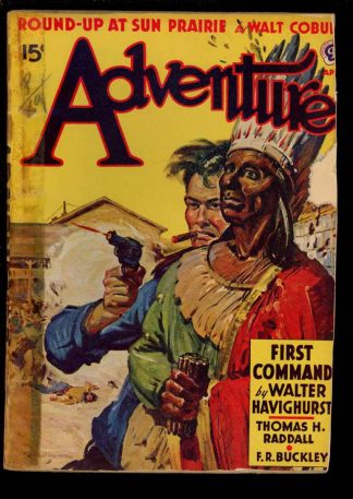 Adventure - 04/42 - Condition: FA-G - Popular Publications