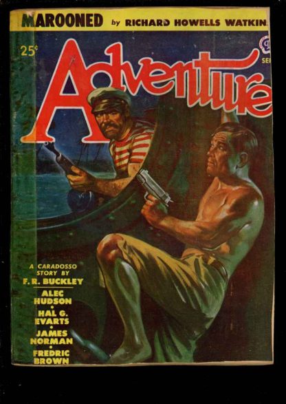 Adventure - 09/48 - Condition: FA-G - Popular Publications