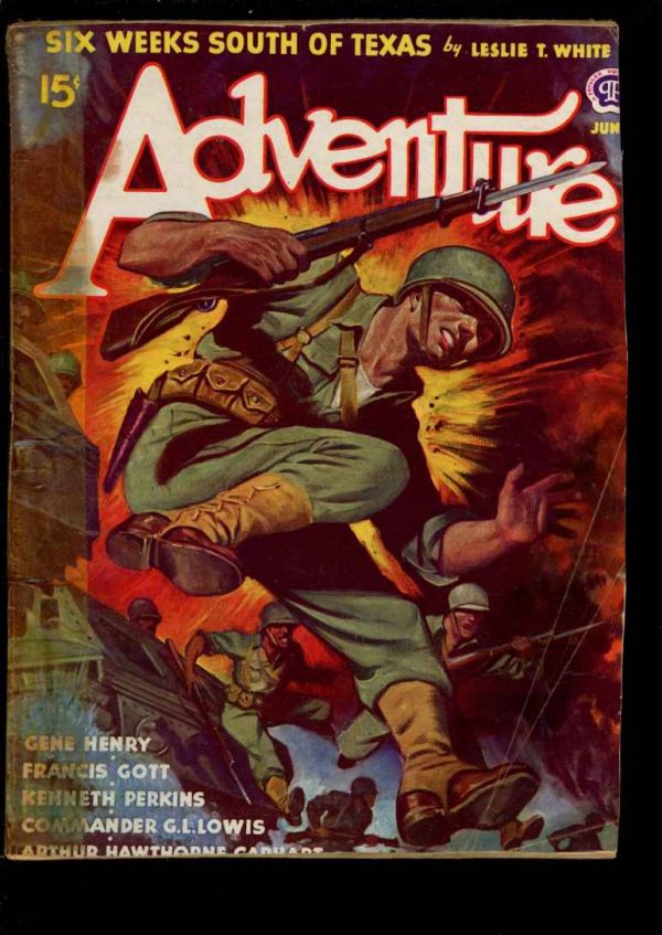 Adventure - 06/43 - Condition: FA-G - Popular Publications