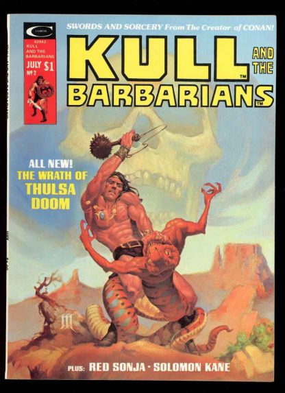 Kull And The Barbarians - #2 - Condition: 9.0 - Marvel