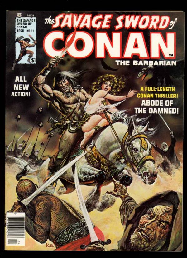 Savage Sword Of Conan - #11 - Condition: 9.0 - Marvel