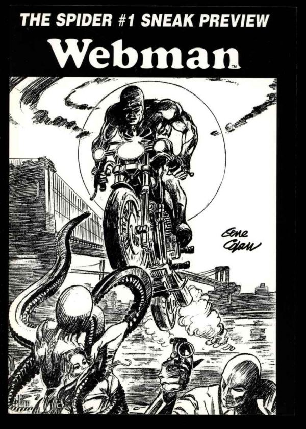 Spider #1 Sneak Preview Webman - Don McGregor - 07/01 - 9.2 - Action Ink