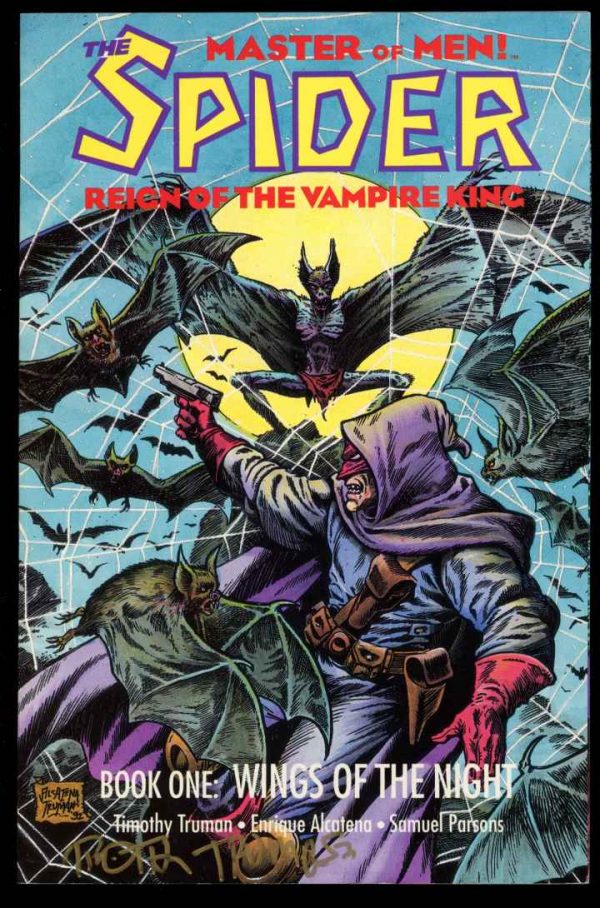Spider: Reign Of The Vampire King - Timothy Truman - #1 – Signed - 9.2 - Eclipse