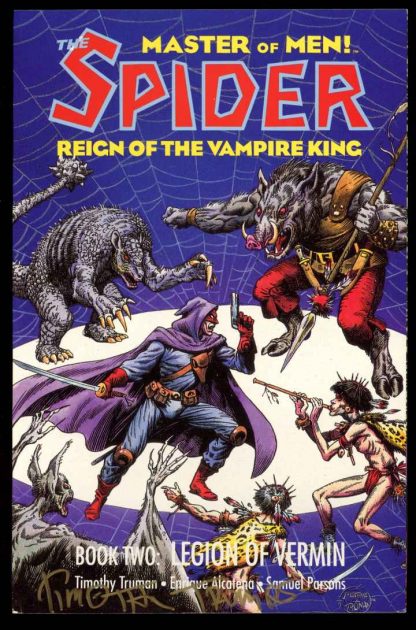 Spider: Reign Of The Vampire King - Timothy Truman - #2 – Signed - 9.2 - Eclipse