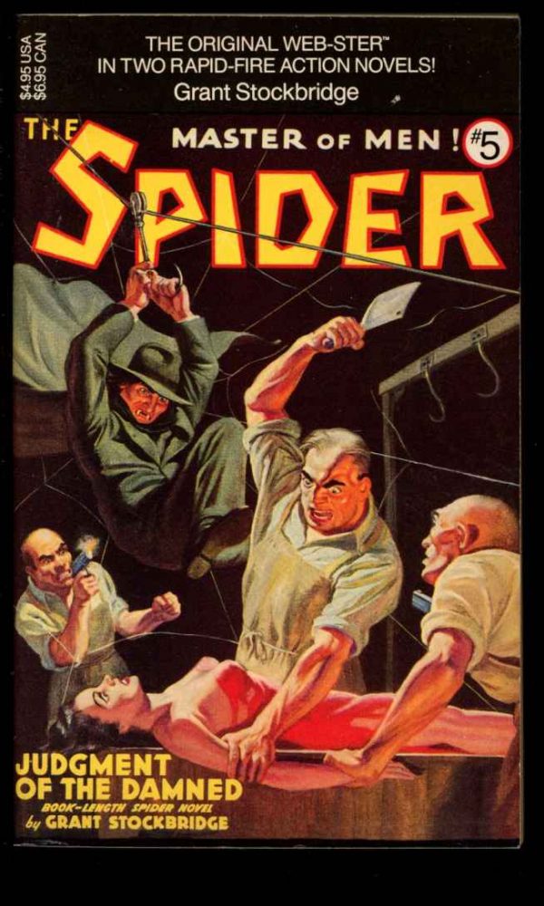 Spider - Grant Stockbridge - #5 – 1st Print - NF - Carroll & Graf