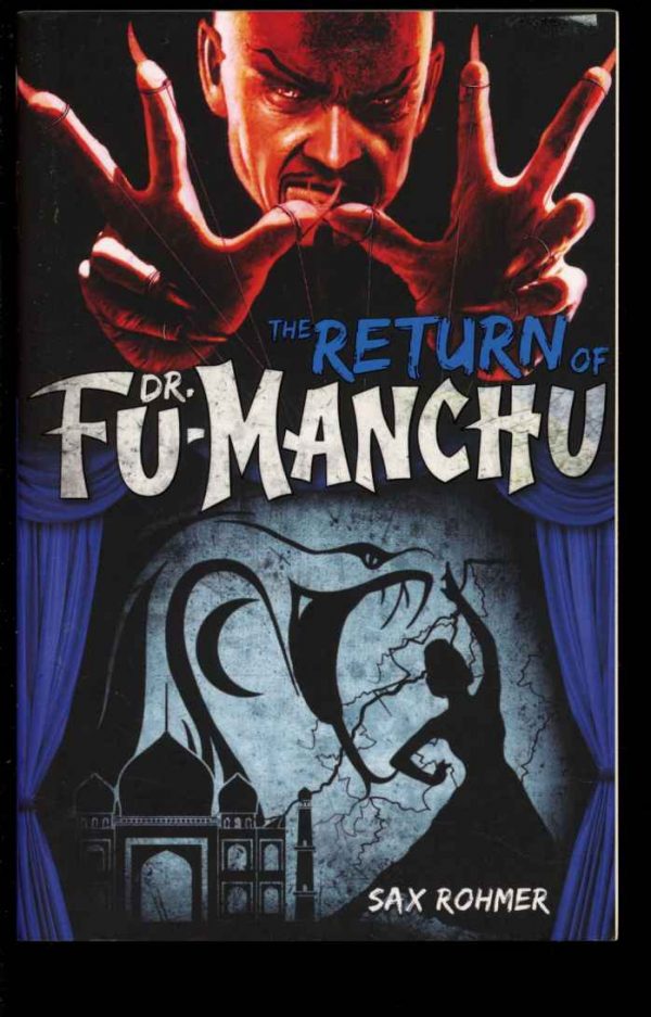 Return Of Dr. Fu-Manchu - Sax Rohmer - 1st Print - FN - Titan Books