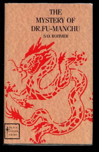 Mystery Of Dr. Fu-Manchu - Sax Rohmer - 1992 - NF/NF - Black Dagger Crime