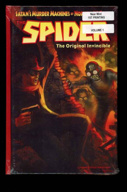 Spider: Satan's Murder Machines - Norvell Page - 1st Print – HB Ed - FN - Moonstone