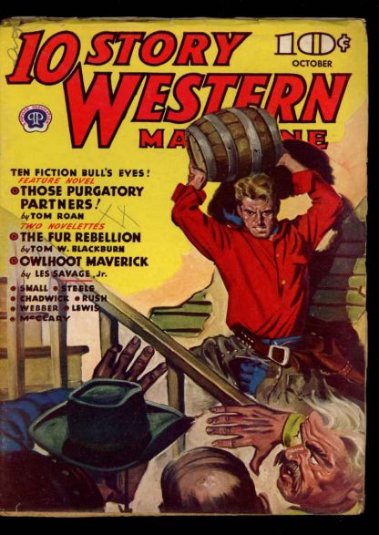 10 Story Western Magazine - 10/43 - Condition: VG-FN - Popular Publications