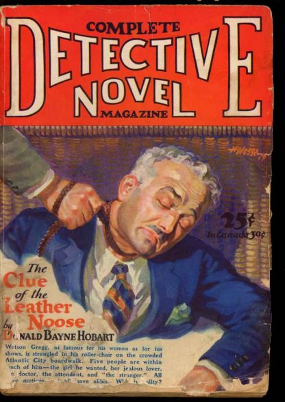 Complete Detective Novel Magazine - 11/29 - Condition: G - Novel Magazine Corp.