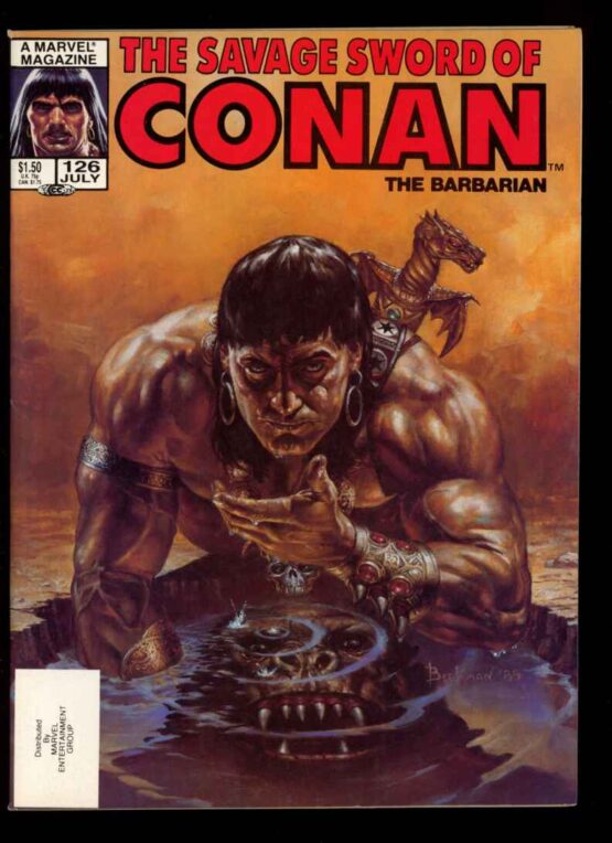 Savage Sword Of Conan - Gary Kwapisz - #126 - 9.0 - Marvel