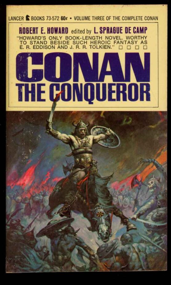 Conan The Conqueror - Robert E. Howard - 1st Print - NF - Lancer