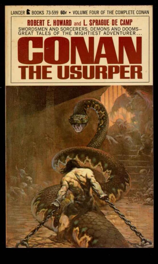 Conan The Usurper - Robert E. Howard - 3rd Print - NF - Lancer