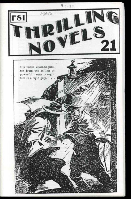 Thrilling Novels - Maxwell Grant - #21 - NF - Fun Stuff Imaginations