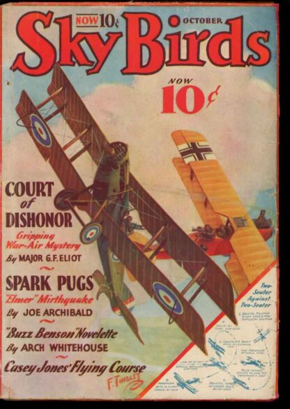 SKY BIRDS - 10/33 - Condition: G-VG - Magazine Publishers