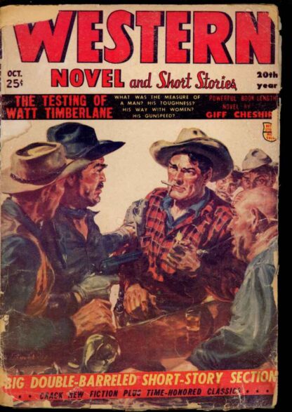 WESTERN NOVEL AND SHORT STORIES - 10/54 - Condition: G - Stadium Publishing