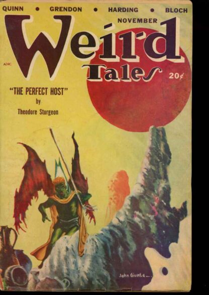 WEIRD TALES - 11/49 - Condition: G-VG - Short Stories, Inc.