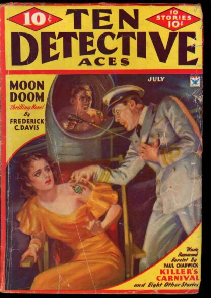 TEN DETECTIVE ACES - 07/34 - Condition: G-VG - Magazine Publishers