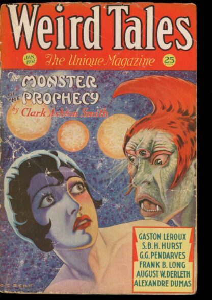 WEIRD TALES - 01/32 - Condition: G - Popular Fiction Publishing