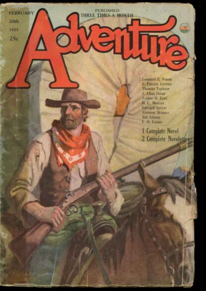 ADVENTURE - 02/20/25 - Condition: G - Ridgway Company