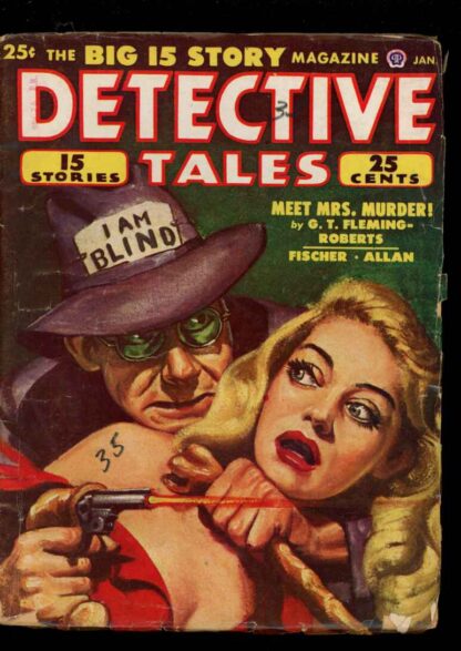 DETECTIVE TALES - 01/49 - Condition: VG - Popular Publications