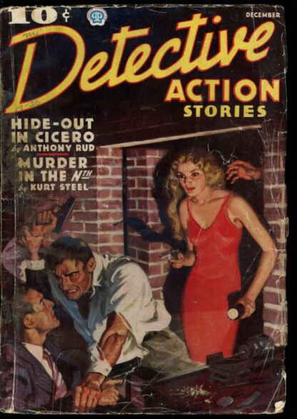 DETECTIVE ACTION STORIES - 12/36 - Condition: G-VG - Popular Publications