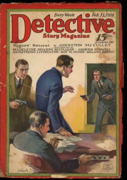 DETECTIVE STORY MAGAZINE - 02/11/28 - Condition: G - Street & Smith