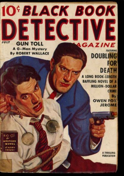 BLACK BOOK DETECTIVE MAGAZINE - 07/38 - Condition: G - Better Publications