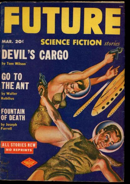 FUTURE SCIENCE FICTION STORIES - 03/52 - Condition: VG-FN - Fictioneers, Inc.