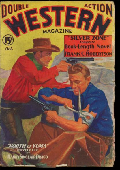 DOUBLE ACTION WESTERN MAGAZINE - 10/35 - Condition: VG - Windford Publications