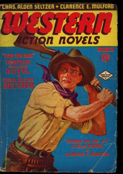 WESTERN ACTION NOVELS - 03/36 - Condition: G-VG - Winford Publication