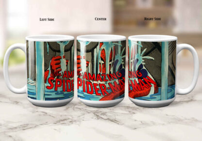 Amazing Spider-Man Closeup 15oz Ceramic Mug