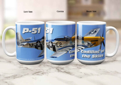 North American P-51 15oz Ceramic Mug