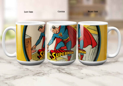 Superman Closeup 15oz Ceramic Mug