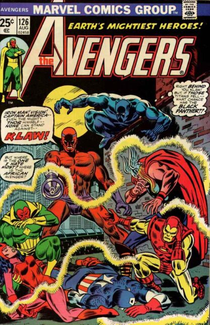 AVENGERS 126