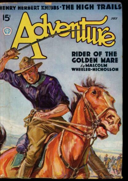 ADVENTURE - 07/36 - Condition: G-VG - Popular Publications